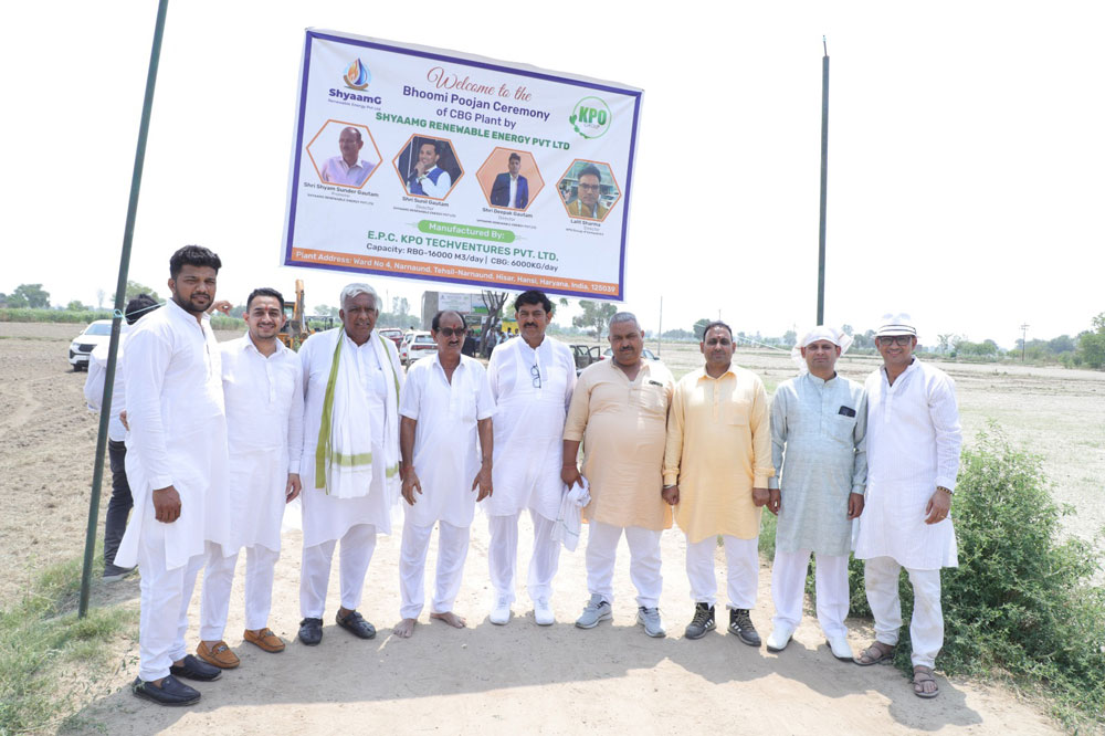 16 KPO Group BIO CBG Plant Manufacturer India